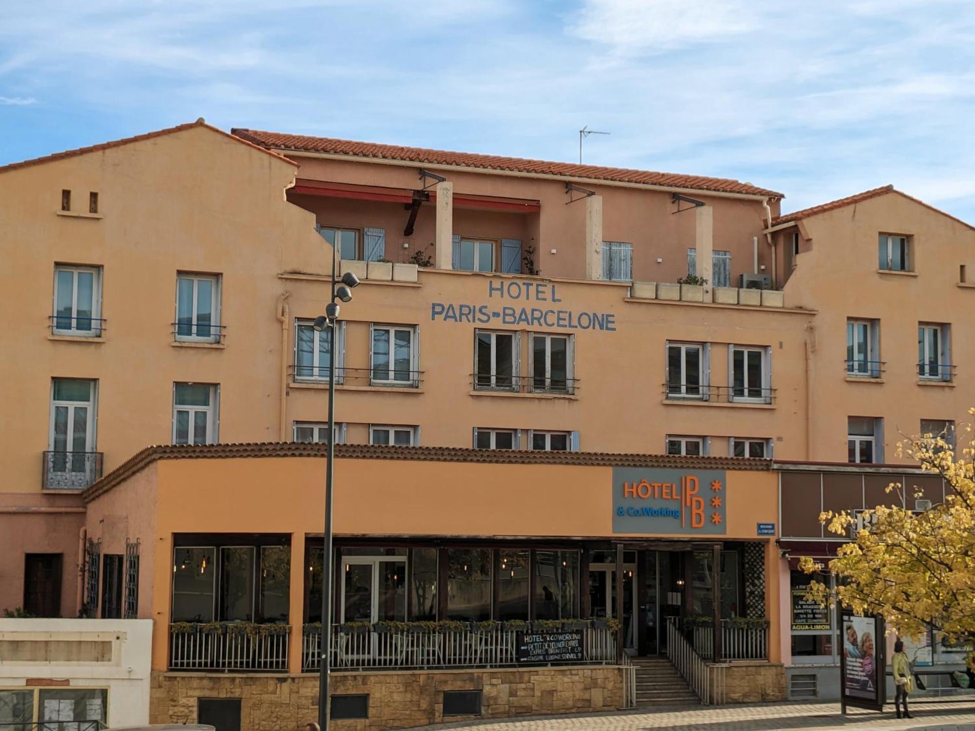 Hotel Pb - Paris-Barcelone Perpignan Exterior photo